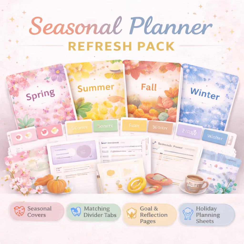 Seasonal Planner Refresh Pack